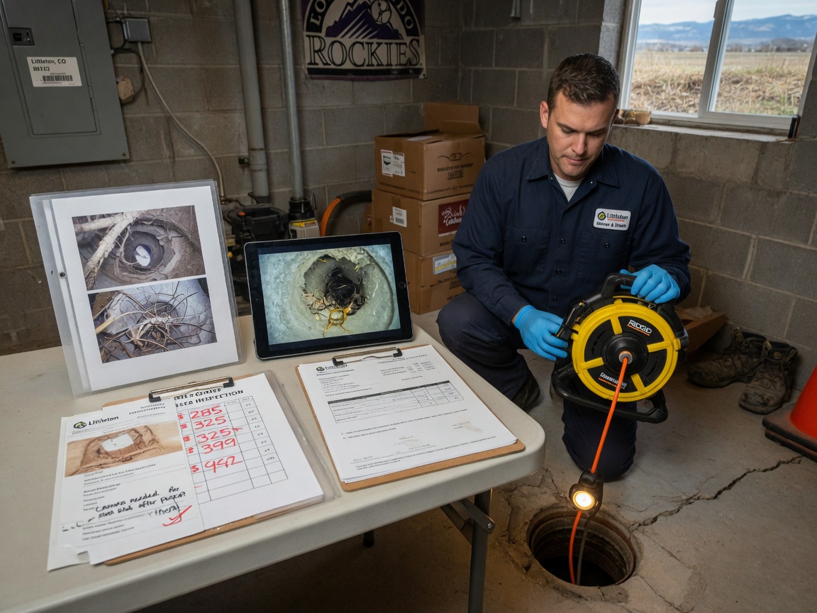 What Littleton Homeowners Pay for Sewer Camera Inspections