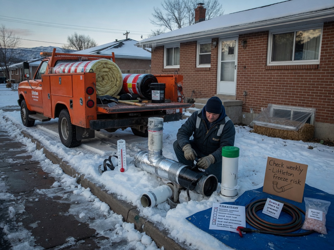 Winter Freeze Prevention Steps for Littleton Sewer Lines