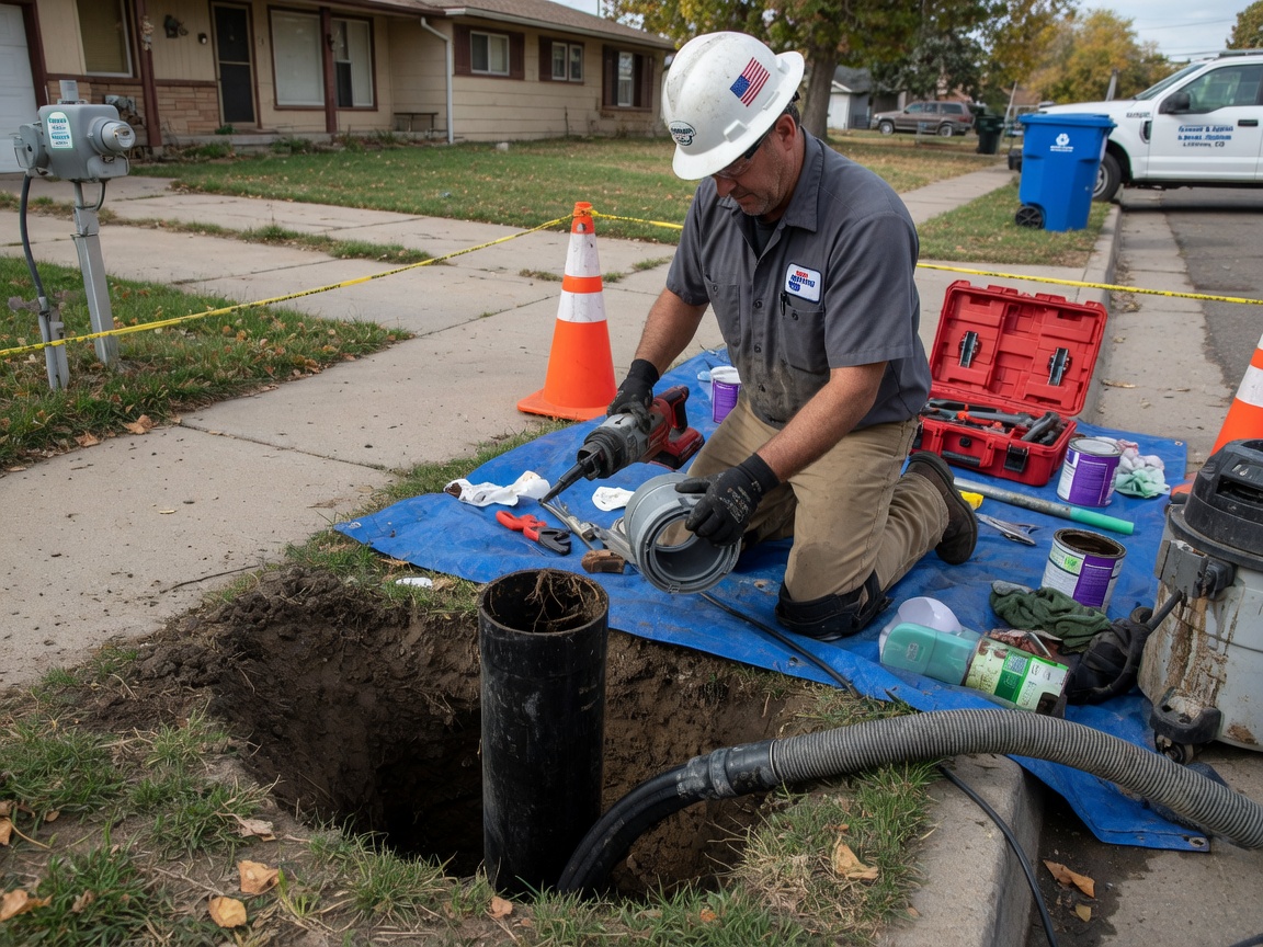 Sewer Cleanout Repair in Littleton, CO