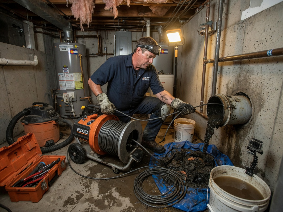 Sewer Backup Plumber in Trailmark, CO 80128